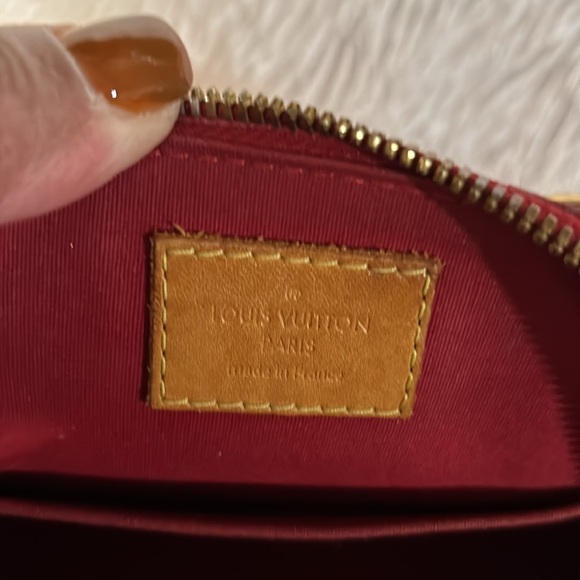LV Red Vernis Alma BB EUC - Authentic - Picture 12 of 14